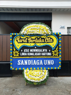 Papan Bunga Duka di Sukamampir